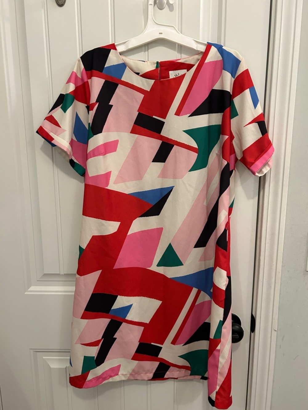 Colorblock Geo Shift Dress - Multi